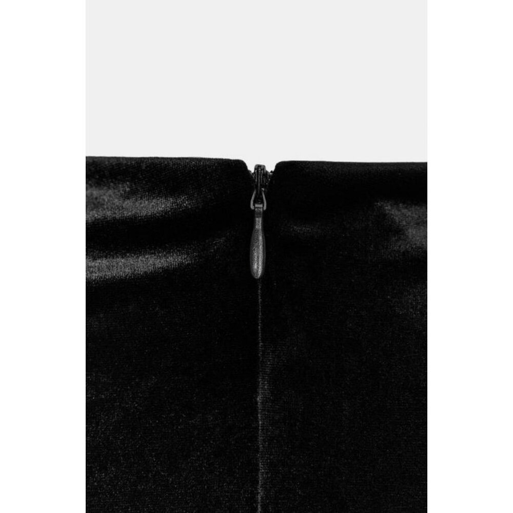 ZARA SHORT DRESS WITH SASH BELT - Picture 8 of 8